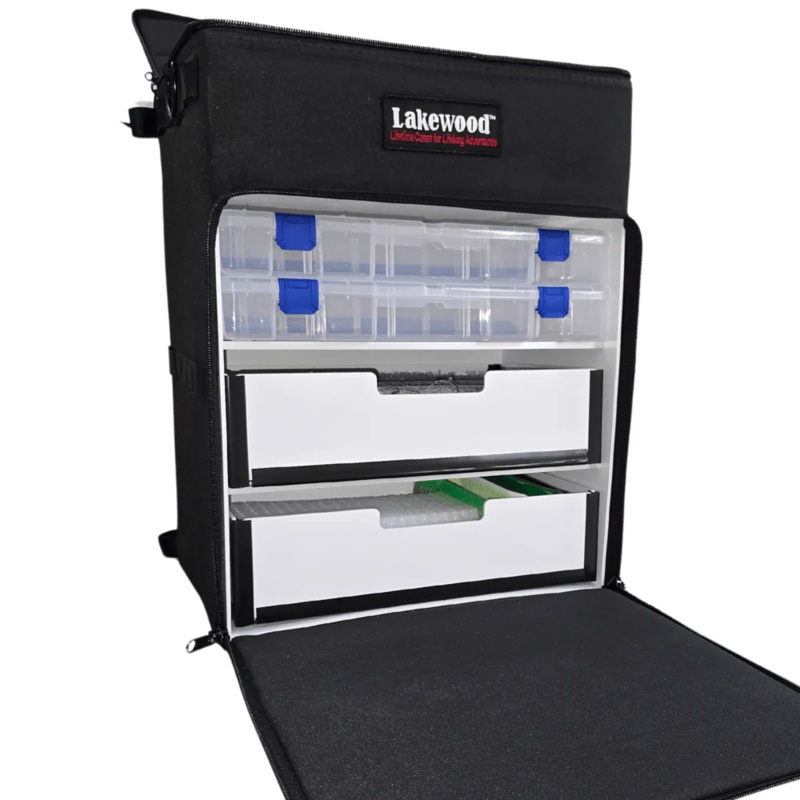 Lakewood Magnum Top Shelf Tackle Box – Black