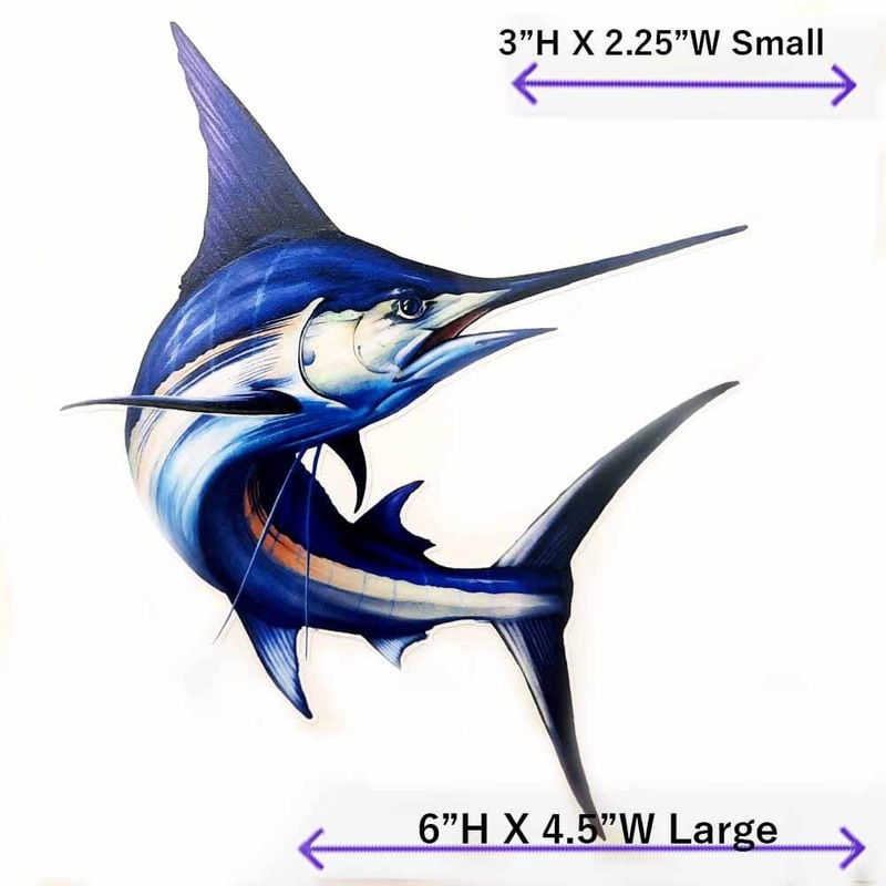 Marlin Decal LARGE