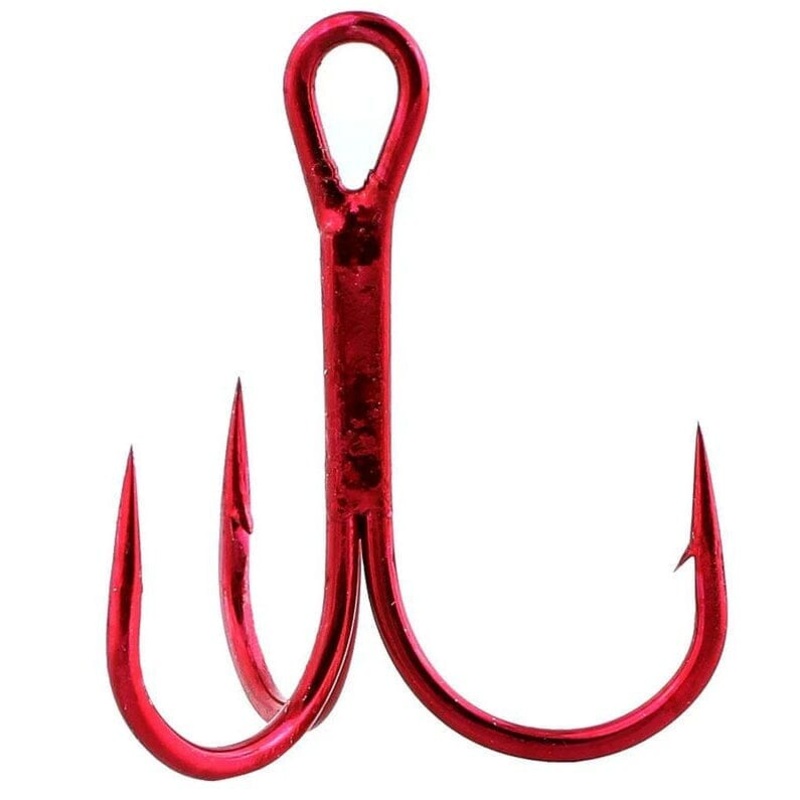 Owner Stinger Treble Hooks Red ST-36RD 2 6pk