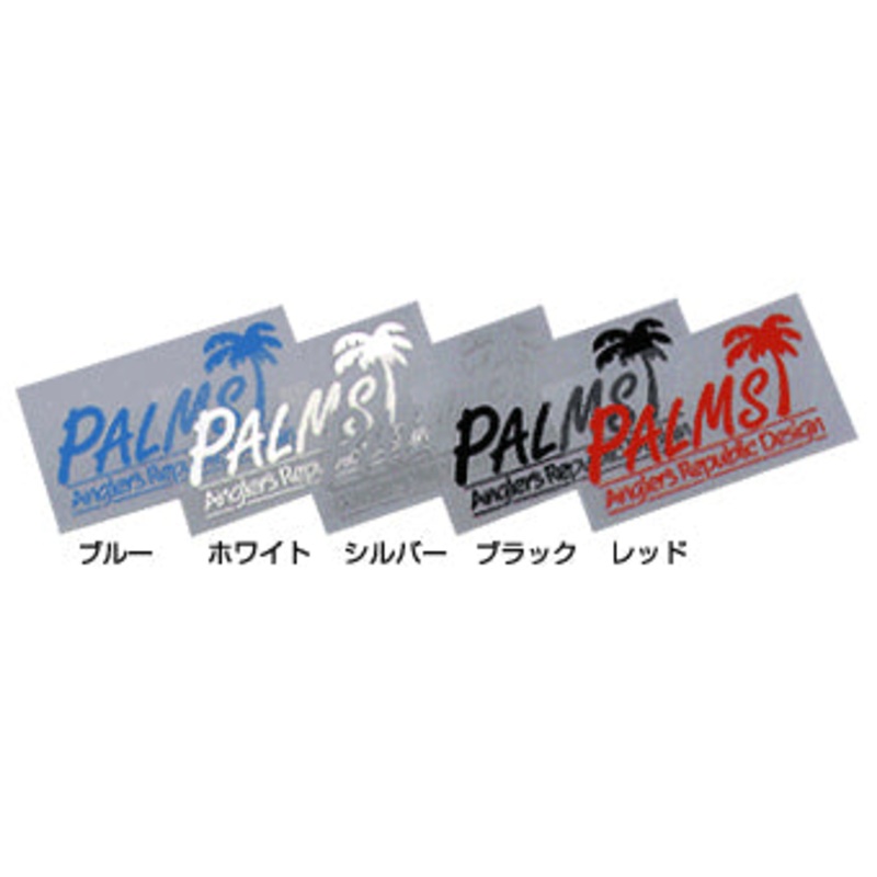 Palms Logo Transfer Sticker Black