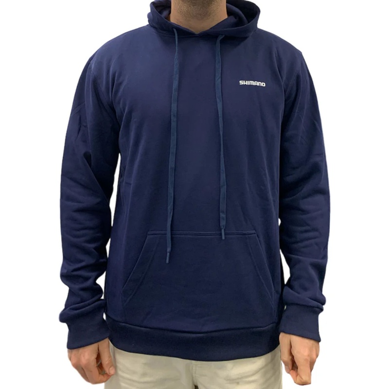 Shimano Lead The Game Tuna Hoodie M NAVY