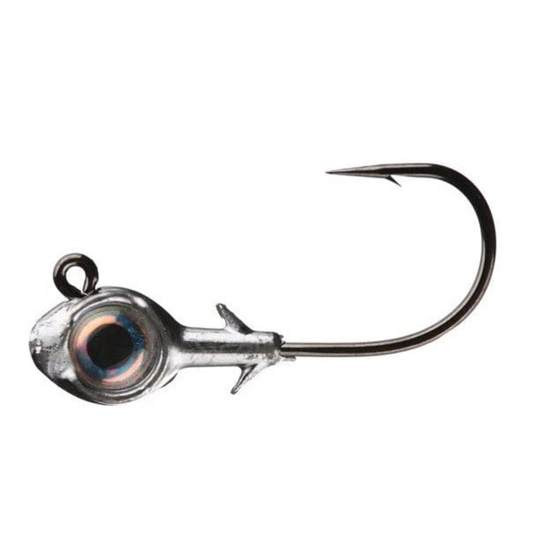 Z Man Trout Eye Jig Head 3pk Pearl 1/8oz