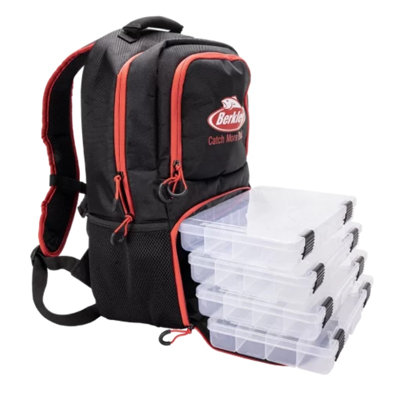 Berkely Backpack With 4 Tackle Trays