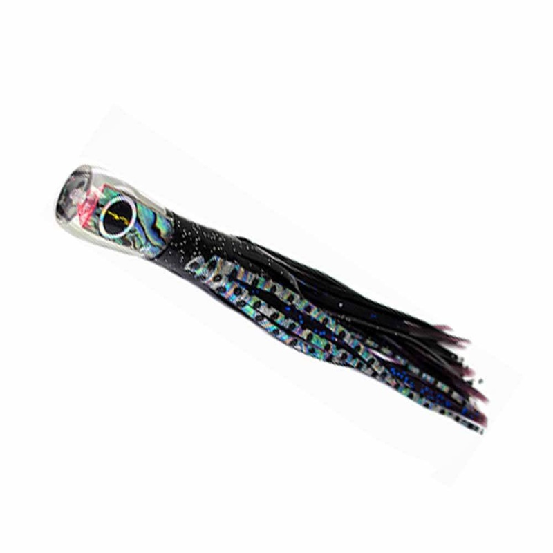 Black Bart Bully Micro Bait Trolling Lure BLACK DOT/PURPLE BLUE DOT