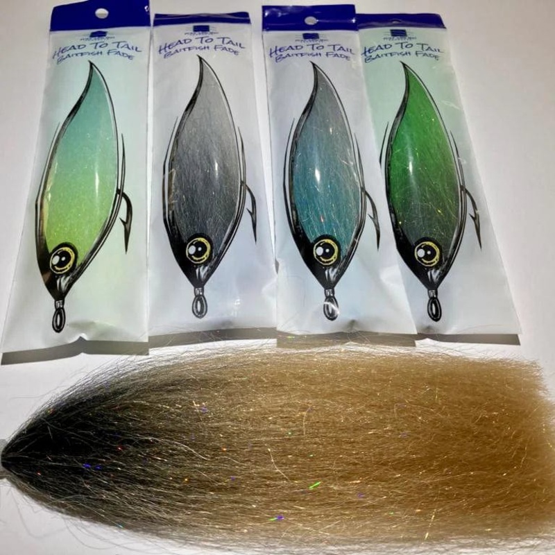 Head to Tail Baitfish Fade Black/Dark Purple