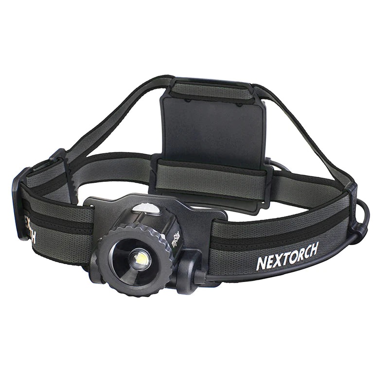 NexTorch NXMYSTAR R H-Series Mystar Rechargable Headlamp 360 Focus Adjustable Beam