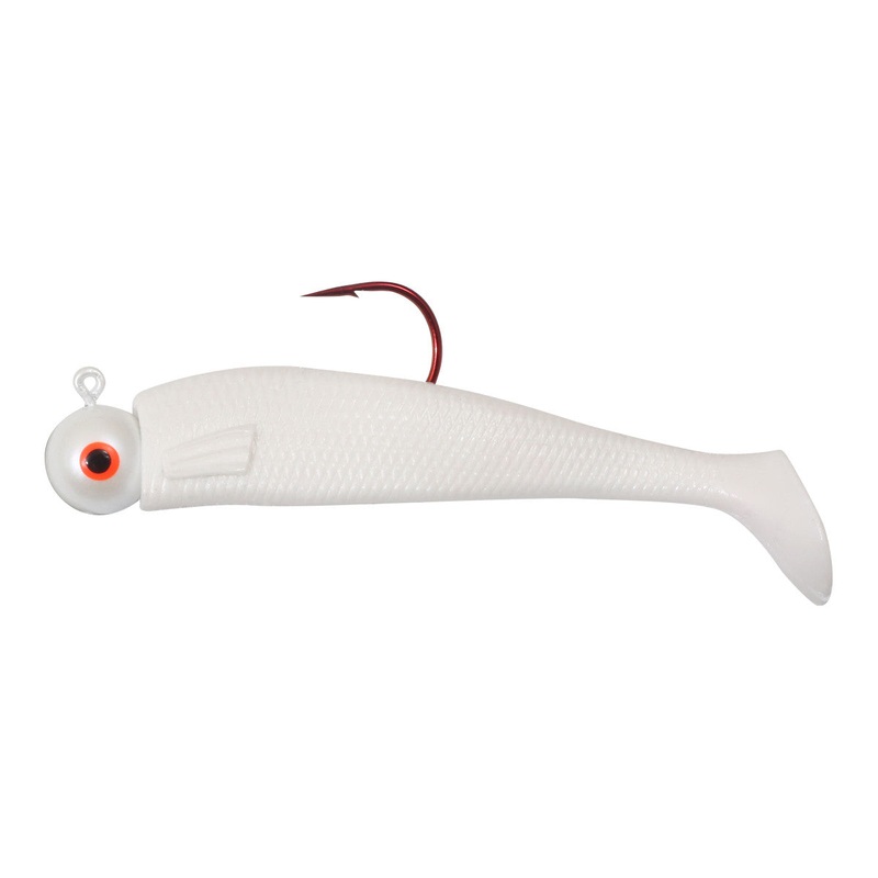 Northland Tackle Rigged Gum-Ball Jig Swimbait 1/16oz White
