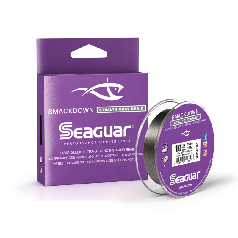 Seaguar Smackdown Braid – Stealth Gray
