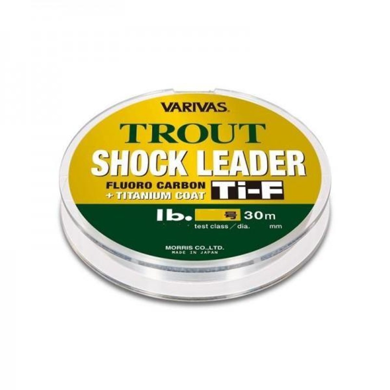 VARIVAS Trout Shock Leader Ti-F 30m #0.5  2lbs 0.117mm
