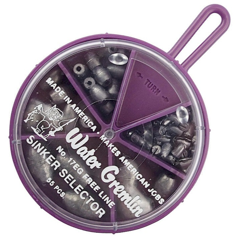 Water Gremlin 17-EG Egg Fry Pan Lead Sinker Selector