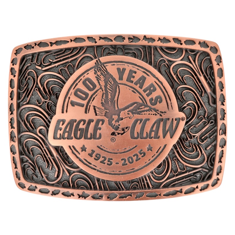 100 Year Anniversary Belt Buckle Brass
