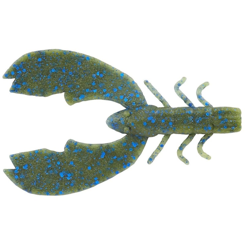Berkley Powerbait Maxscent Chigger Craw Okeechobee Craw 3″ 8pk