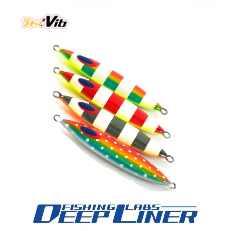 Deepliner Metal Jig Slow Skip Vib 210g No.13 Tomato-Gold