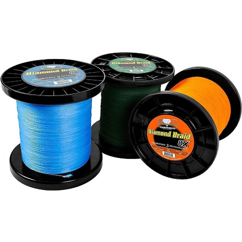 Diamond Braid Generation III 8X 600 Yards Blue 50#