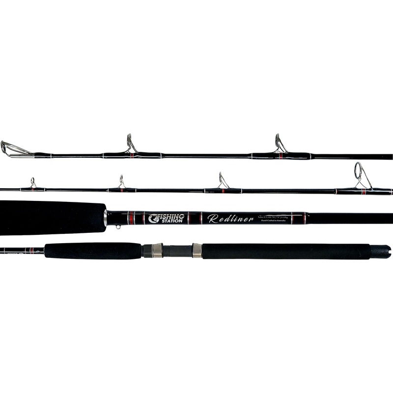 Fishing Station Redliner Spin Rod 8-10kg Black
