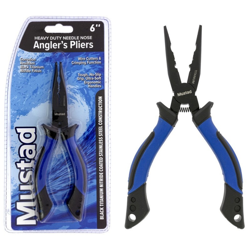 Mustad Straight Nose Pliers 6 Inch – MT318