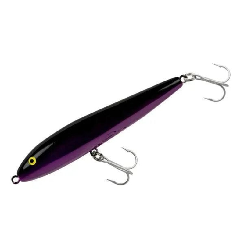 Rebel Jumpin Minnow 4 1/2″ Purple Black