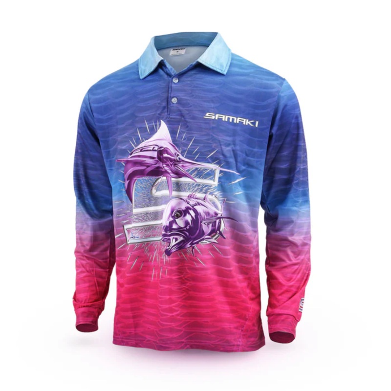 Samaki Dreamcatcher Long Sleeve Shirt S PURPLE