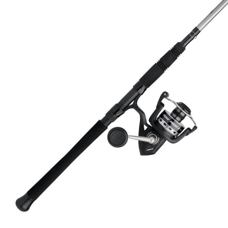 Penn Pursuit IV 6000 with 9′ MH 2PC Rod Combo