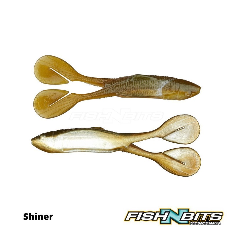 Reaction Innovations  – Trixie Shark Bad Shad Green