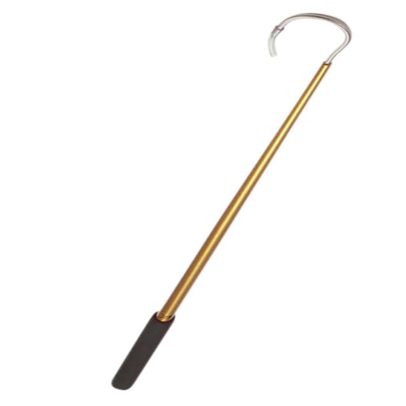 AFTCO Aluminum Fishing Gaff Gold 8′ 3″ Hook – 3/8″ Diameter