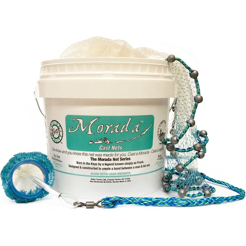 Betts Morada Cast Nets 10′ 3/8″ Mesh 1.3#