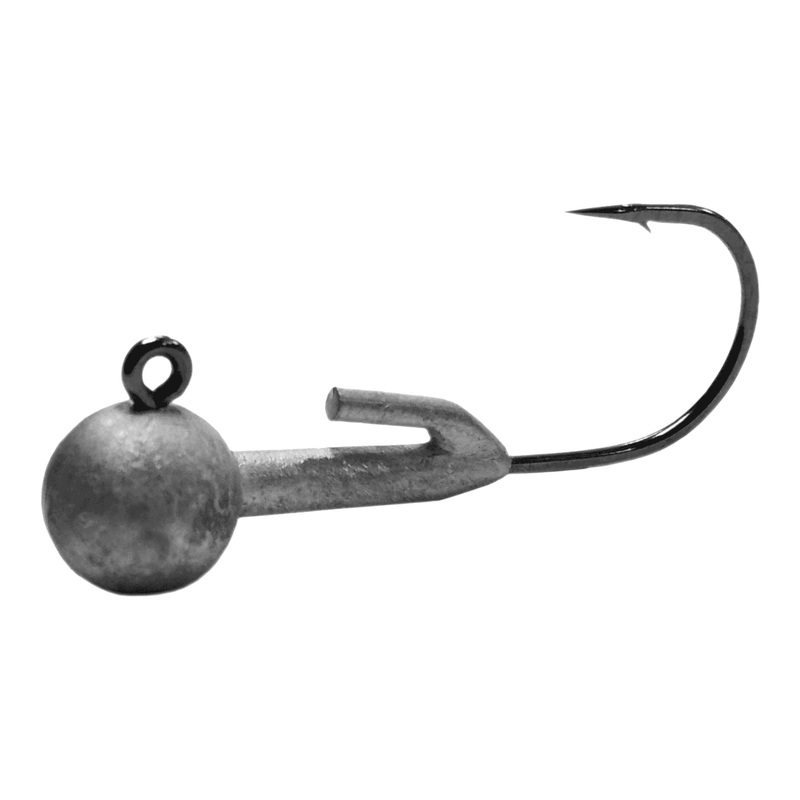 Owner Ultrahead Lockdown Round Head Lead Jighead 2/0 – 3/16 oz