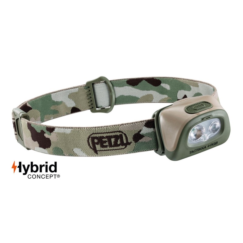 Petzl Tactikka + 350 Lumen Rechargeable Headlamp 350LM CAMO