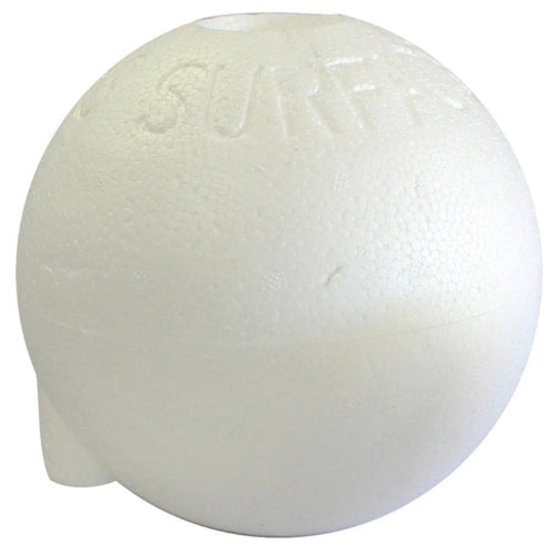 Poly Float Large White 6″