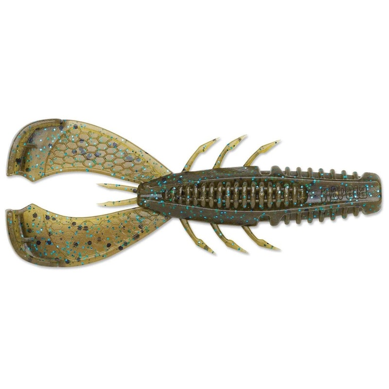 Rapala Crush City Cleanup Craw Green Pumpkin Blue