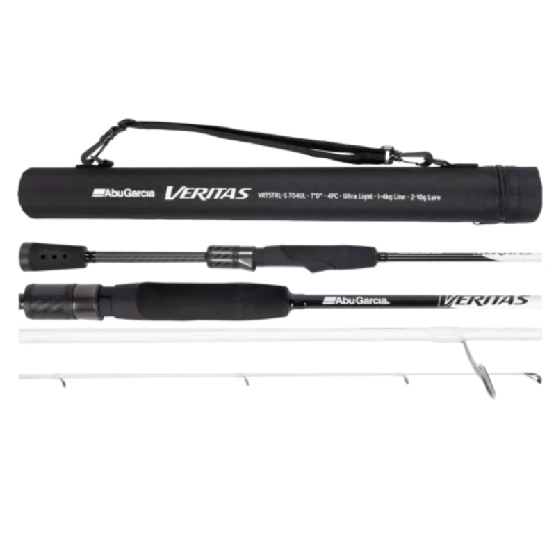Abu Garcia Veritas 5.0 Travel Spin Rod 7FT 6IN 8-15KG 4PCE