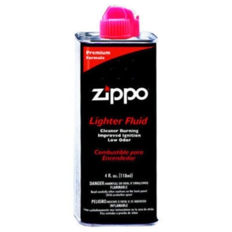 FUEL FLUID – ZIPPO –  FUEL FLUID FOR ALL POCKET LIGHTERS  4 OZ/118 ML EACH (4FC)