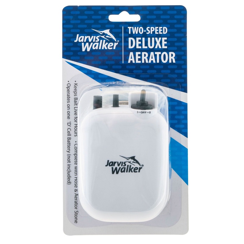 Jarvis Walker Deluxe 2spd Aerator WHITE