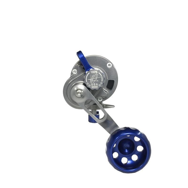 Seigler SGN (Small Game Narrow) Conventional Lever Drag Reels Right Hand Smoke Red
