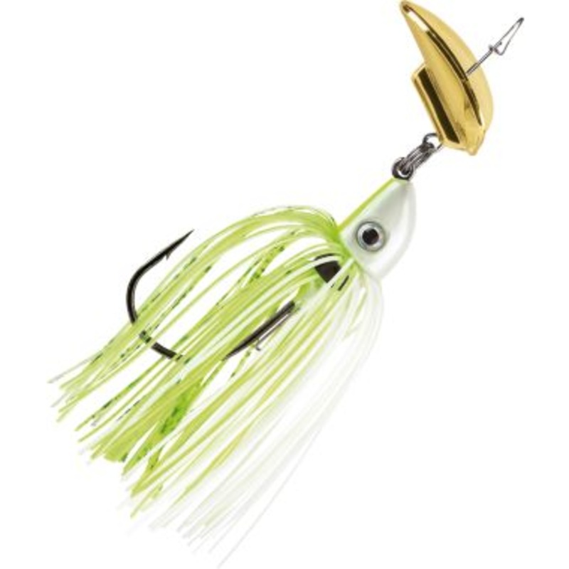 Terminator Shuddering Bait 3/8 Chartruse White Shad