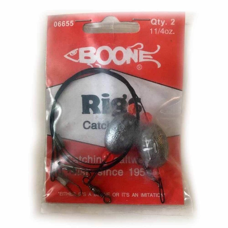 Boone Egg Sinker Rigs 1 1/2OZ