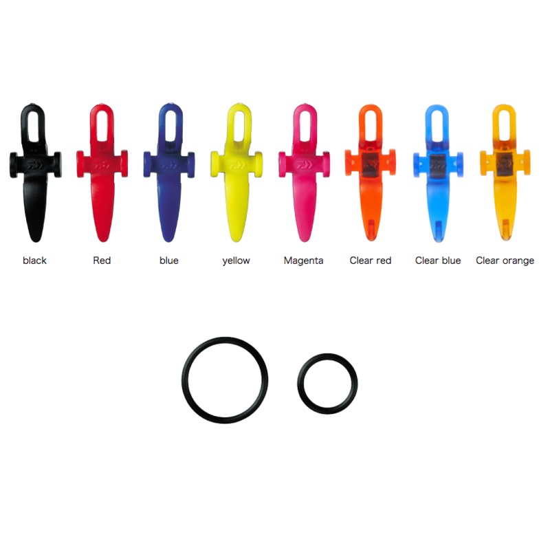 Daiwa Lure Hook Keeper (2 Sizes) Red