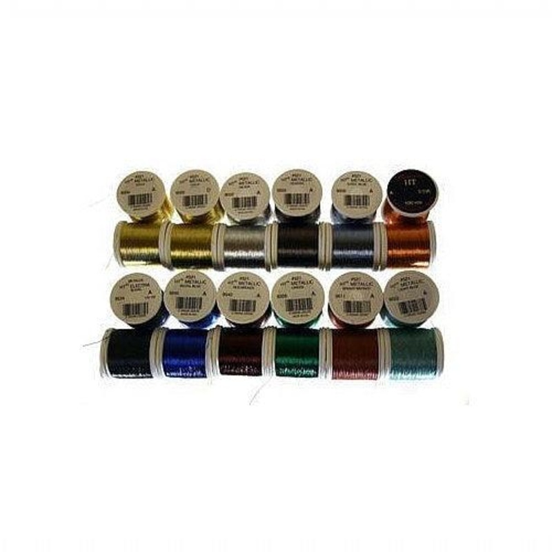 Gudebrod HT Metallic 350 YD Thread Forest Green