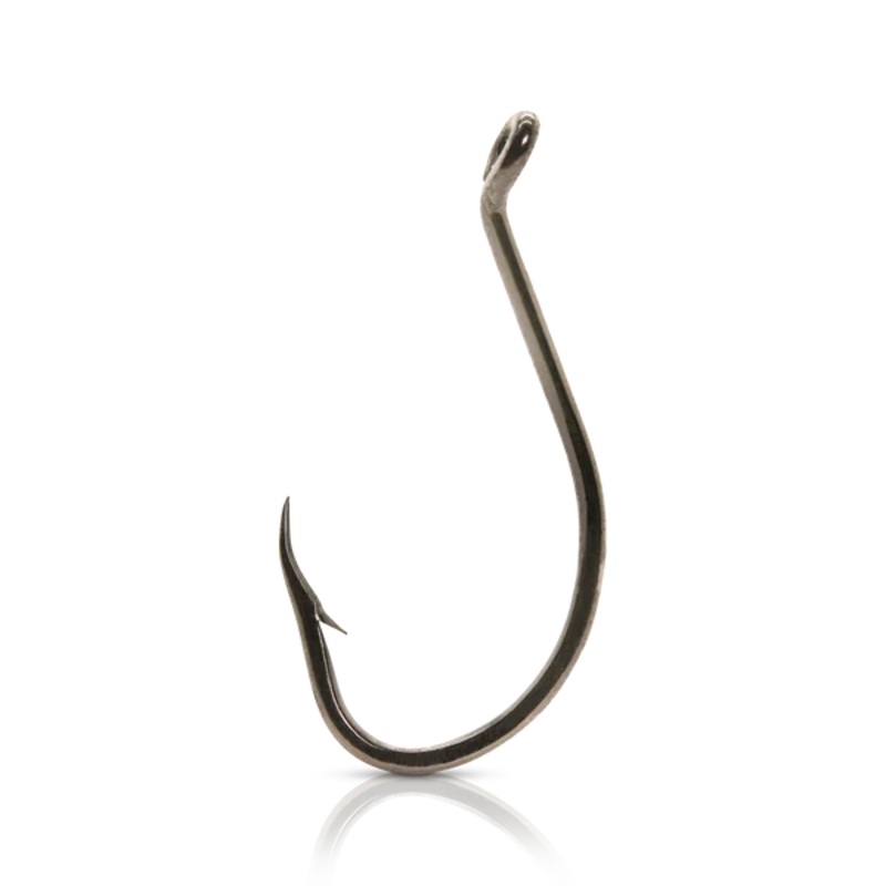 Mustad 92553-BN Octopus Beak Hook Black Nickel 92553-BN-3/0-50 50/pk