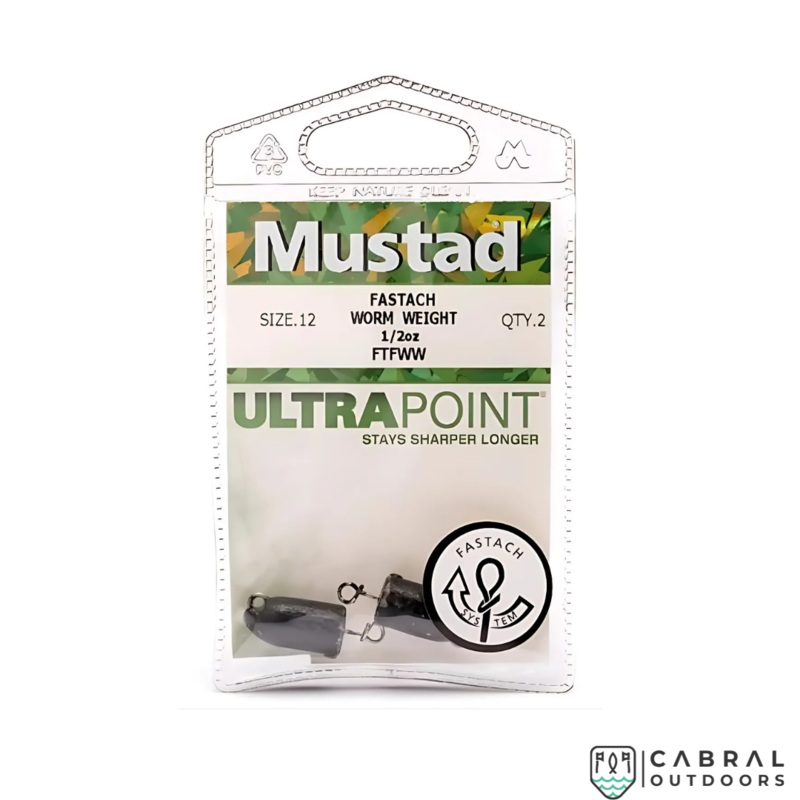 Mustad Fastach Worm Weight FTFW-BP | Weight: 21-70g 21g