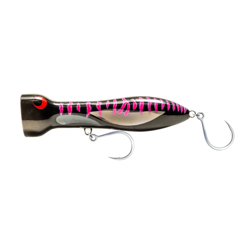 Nomad Chug Norris 120 Popper 4-3/4″ 120mm – 4 3/4″ Black Pink Mackerel