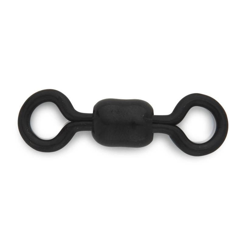 Rosco 802 Black Crane Barrel Swivel 15# #12 12pk