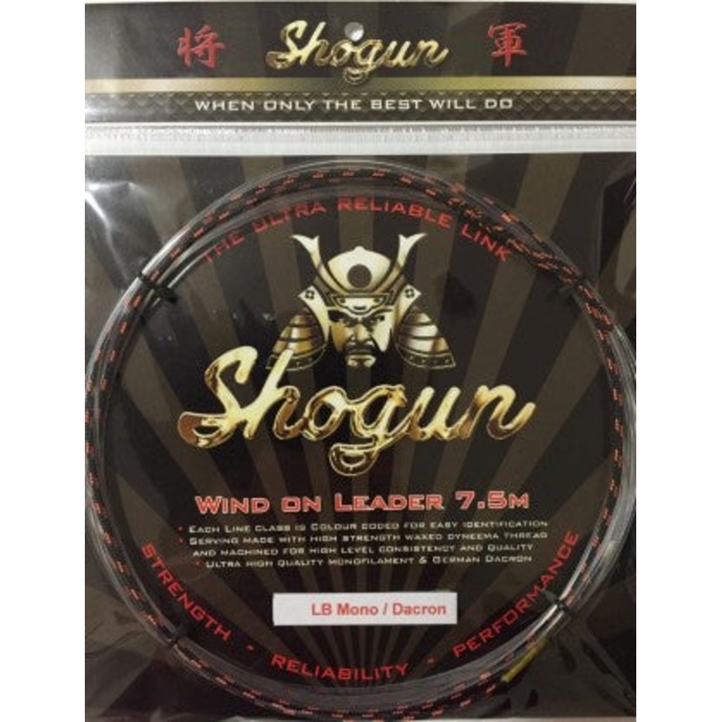 Shogun Wind On Leader 7.5m 100lb