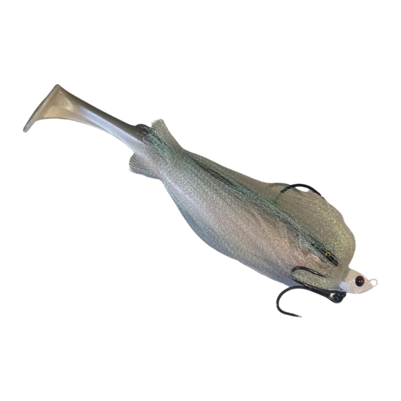 Spinwright Fluffball x PSX Raijun 220 Gizzard Shad 1/2 OZ