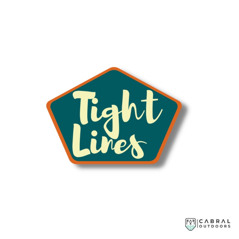 Tight Lines -1 Sticker