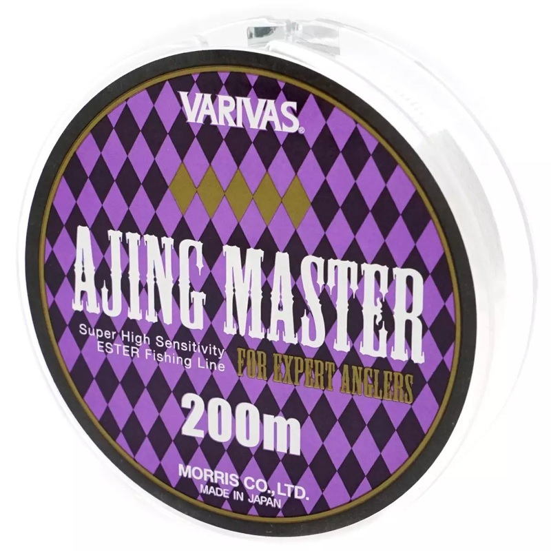 VARIVAS Ajing Master Ester 200m #0.4/0.104mm/2.1lb