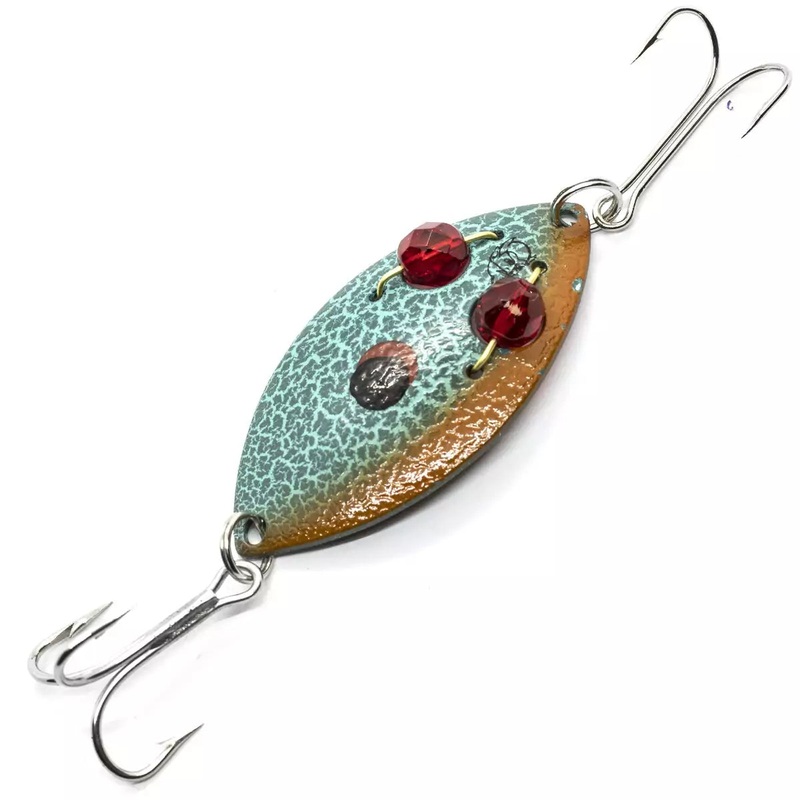 DARDEVLE Wiggler – 14g #Hmrd Nic Grn/Red