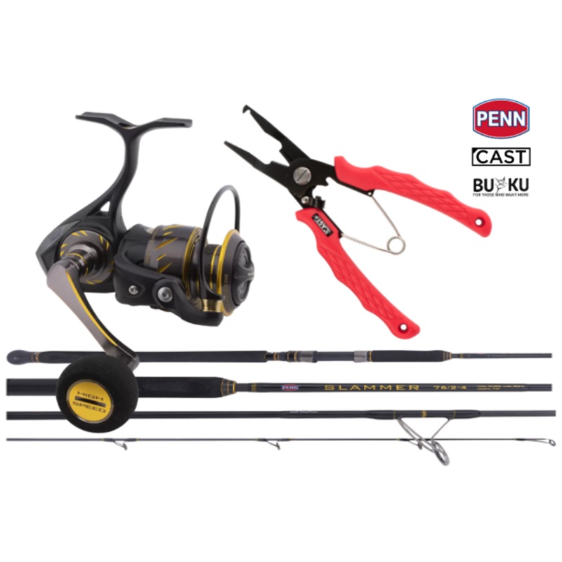 Penn Ultimate Authority Shore Power Casting Package