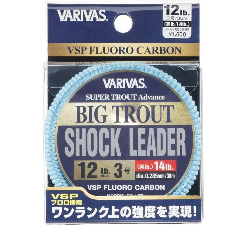 Varivas Big Trout Shock Leader VSP Fluoro 30 m 10lb/0.260mm