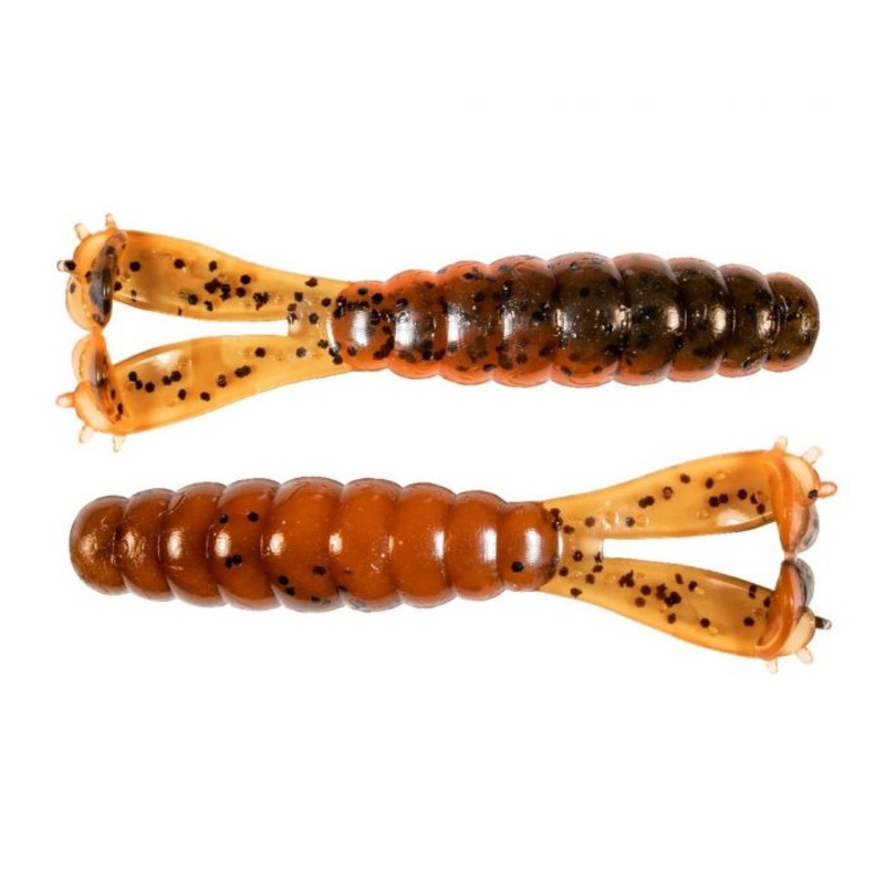 Zman Goat 3.75 inch Soft Plastic Lure Green Pumpkin Orange